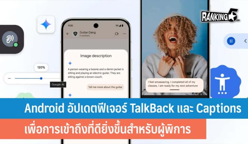 04-ฟีเจอร์ Talkback