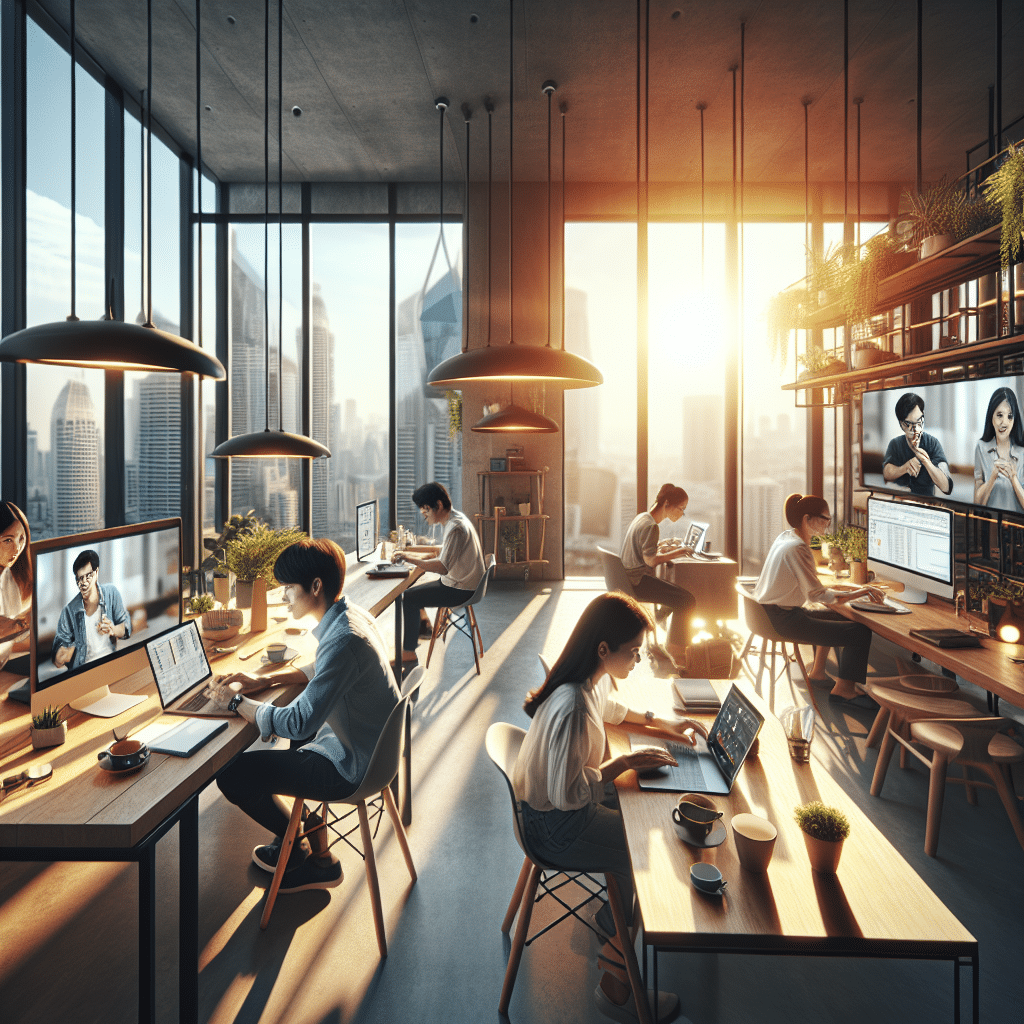 แนวโน้มการทำงานแบบ Remote ที่กำลังเพิ่มขึ้นในไทย - remote-work-trends-thailand-2026