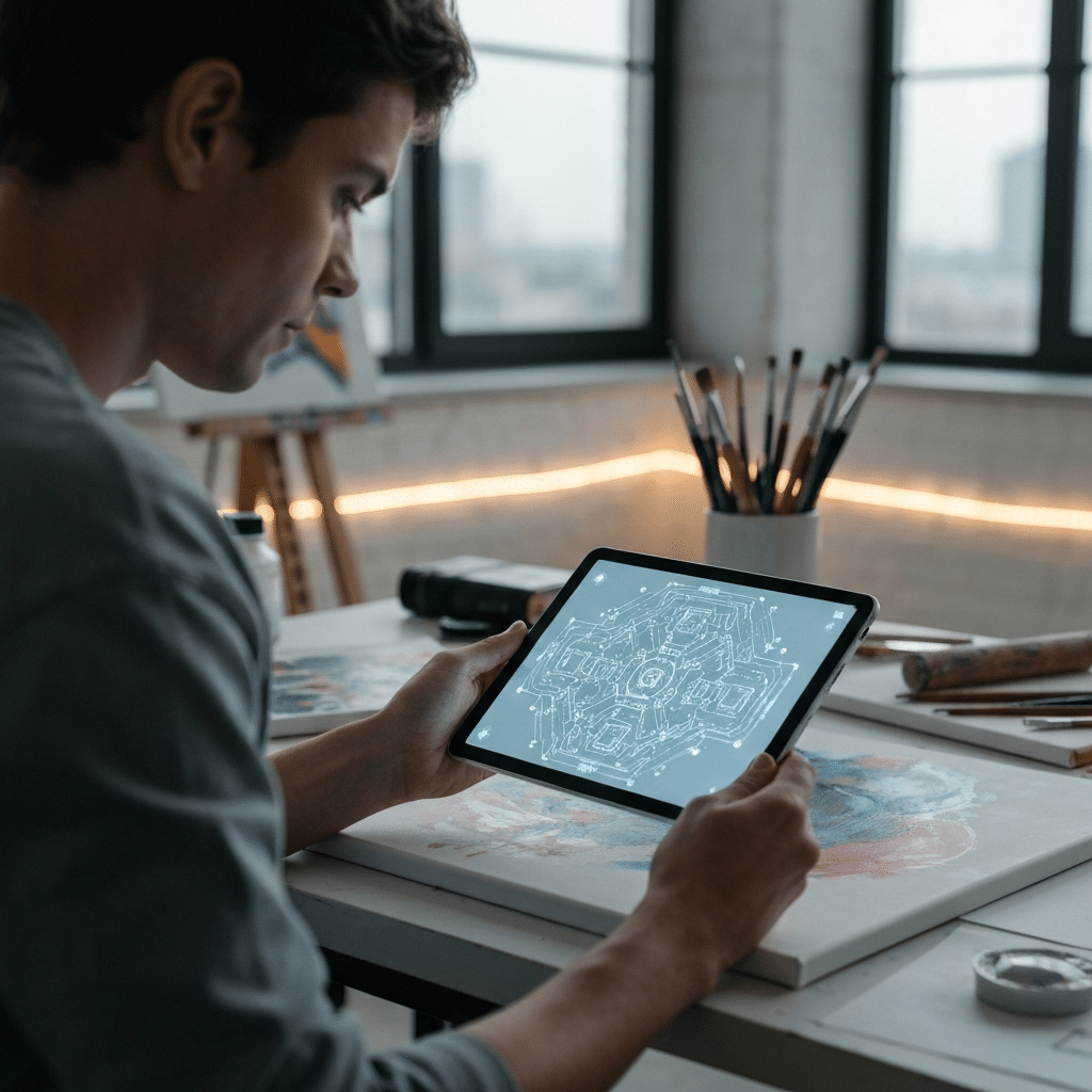 ศิลปะยุค AI: ลายเซ็นดิจิทัลรับรองผลงานมนุษย์ - ai-art-human-verification-signature