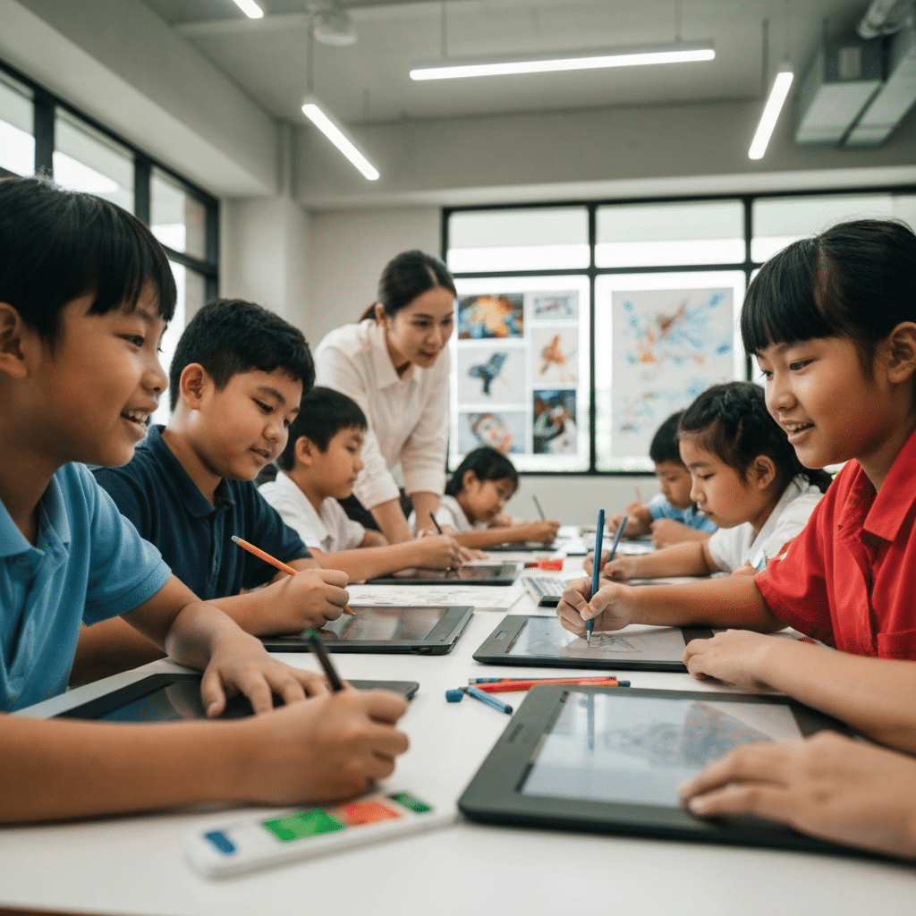 AI ครูศิลปะ: อนาคตการศึกษาไทยยุคใหม่? - ai-art-teacher-thailand-education