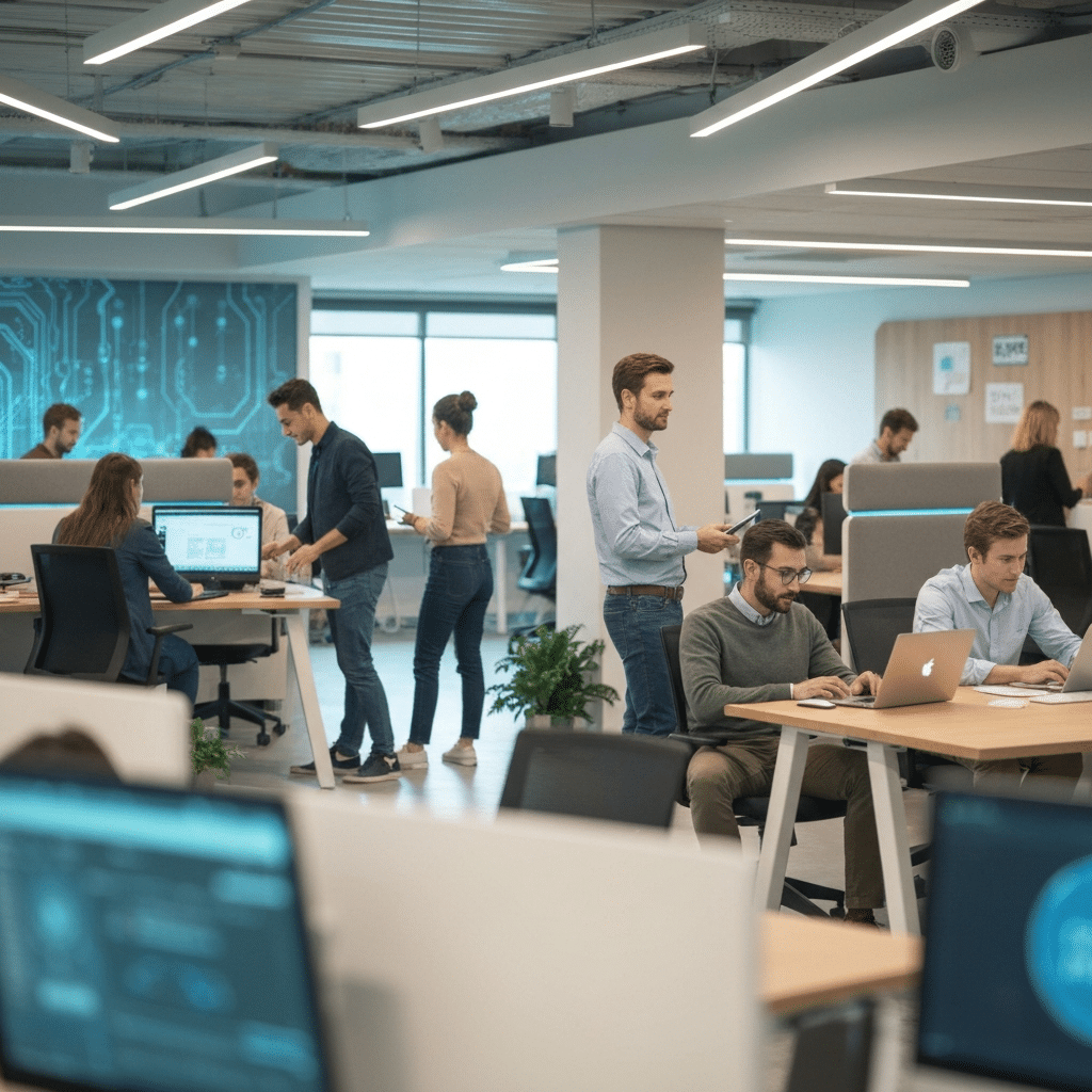 AI Co-working Space ธุรกิจออฟฟิศให้เช่าโตสวนกระแส - ai-coworking-space-trend-2026