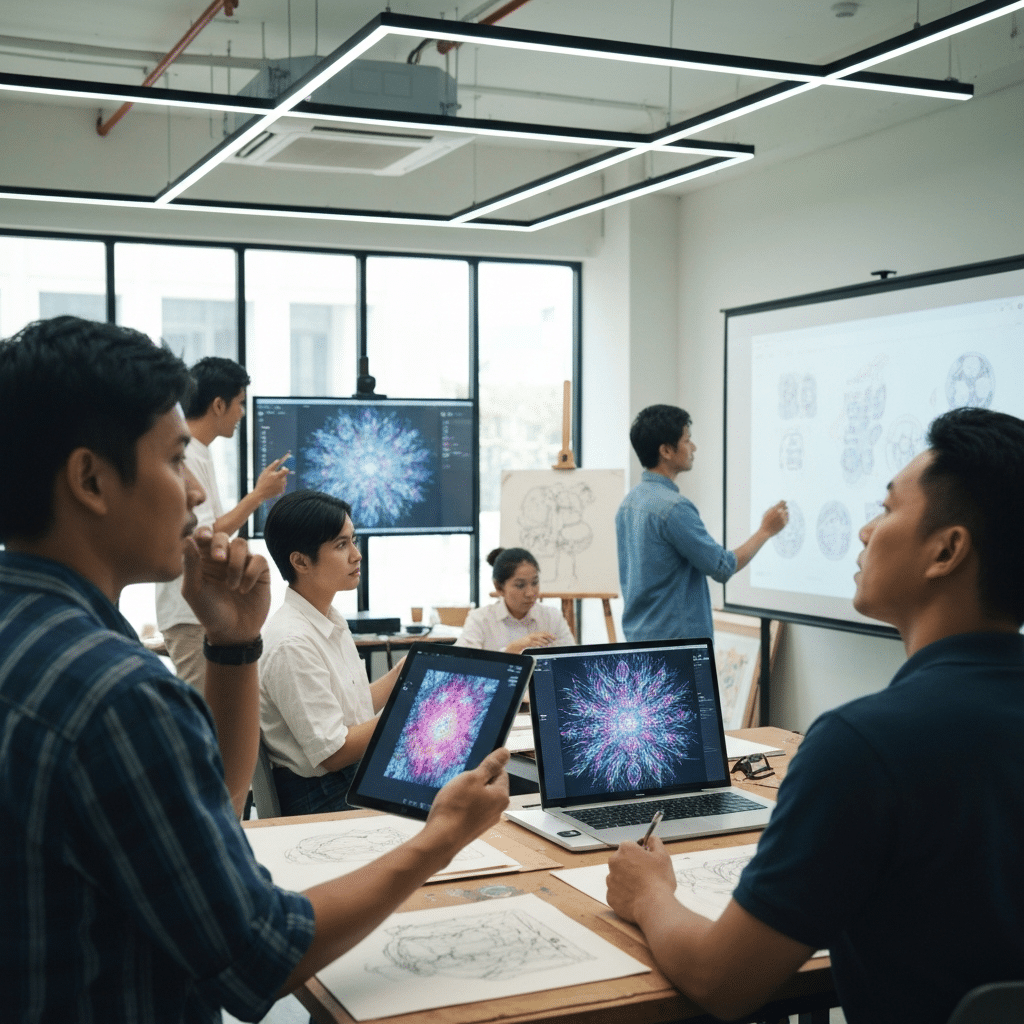 AI x ศิลปินไทย: อนาคตศิลปะ เมื่อ AI ไม่ใช่แค่เครื่องมือ - ai-thai-artists-art-future