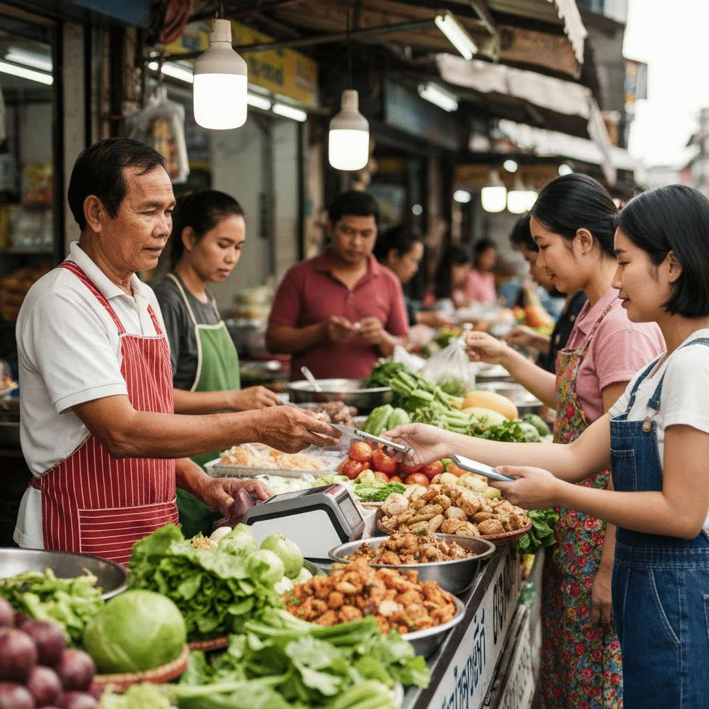 เงินดิจิทัลบาท (CBDC) พลิกโฉมร้านค้าข้างทางในปี 2026 - cbdc-transform-street-vendors-2026