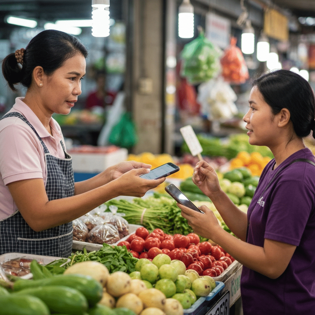 บาทดิจิทัล: ร้านค้ารายย่อยปรับตัวอย่างไรในสังคมไร้เงินสด - digital-baht-sme-adaptation