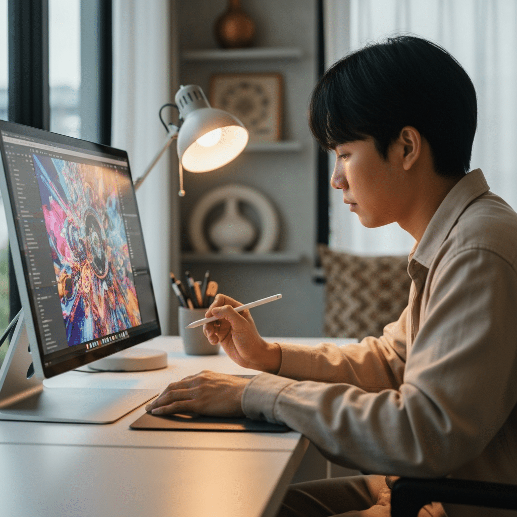 ศิลปิน AI ไทย: สร้างรายได้จากงานศิลปะดิจิทัลยุคใหม่ - thai-ai-artists-digital-income