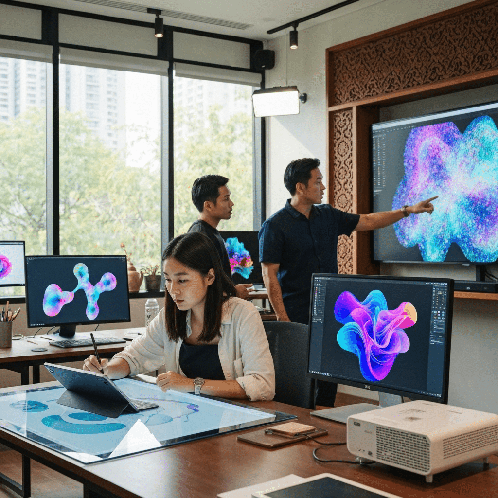 AI สร้างสรรค์: ศิลปินไทยปรับตัวอย่างไรในยุค 2026 - thai-artists-adapt-ai-2026