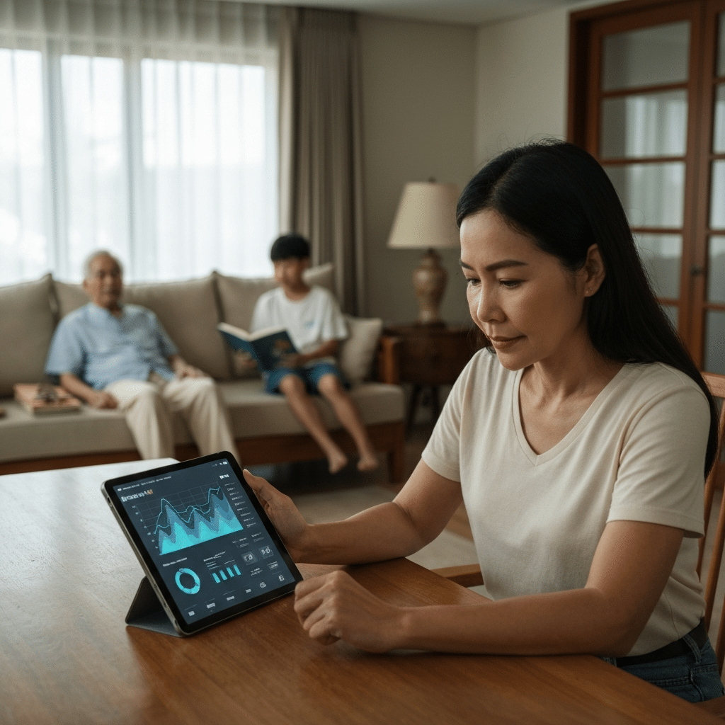 AI ช่วยวางแผนเกษียณ หมดห่วงวัยแซนด์วิช - ai-retirement-planning-thailand