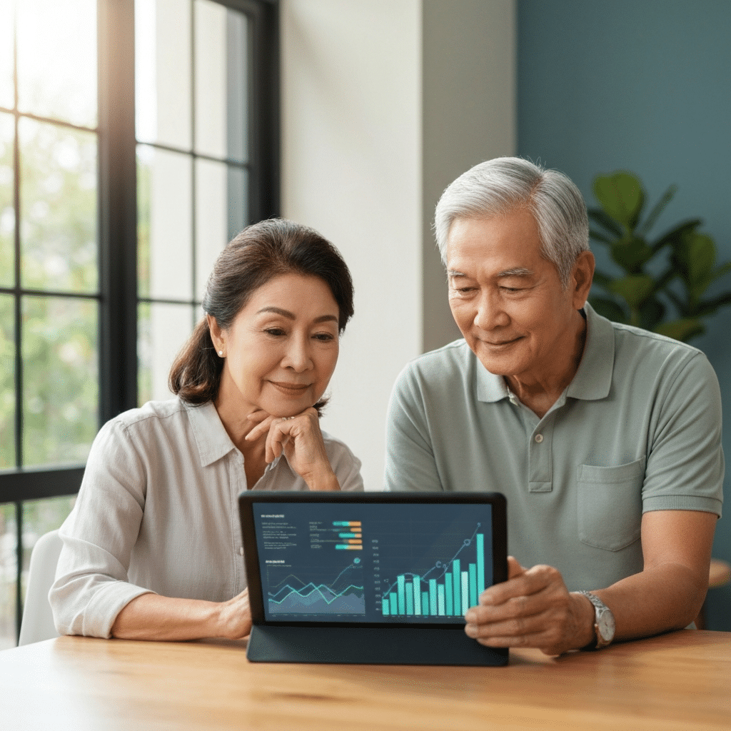 AI จัดพอร์ตวัยเกษียณ ลงทุนอะไรดีในยุคดิจิทัล? - ai-retirement-portfolio-planning