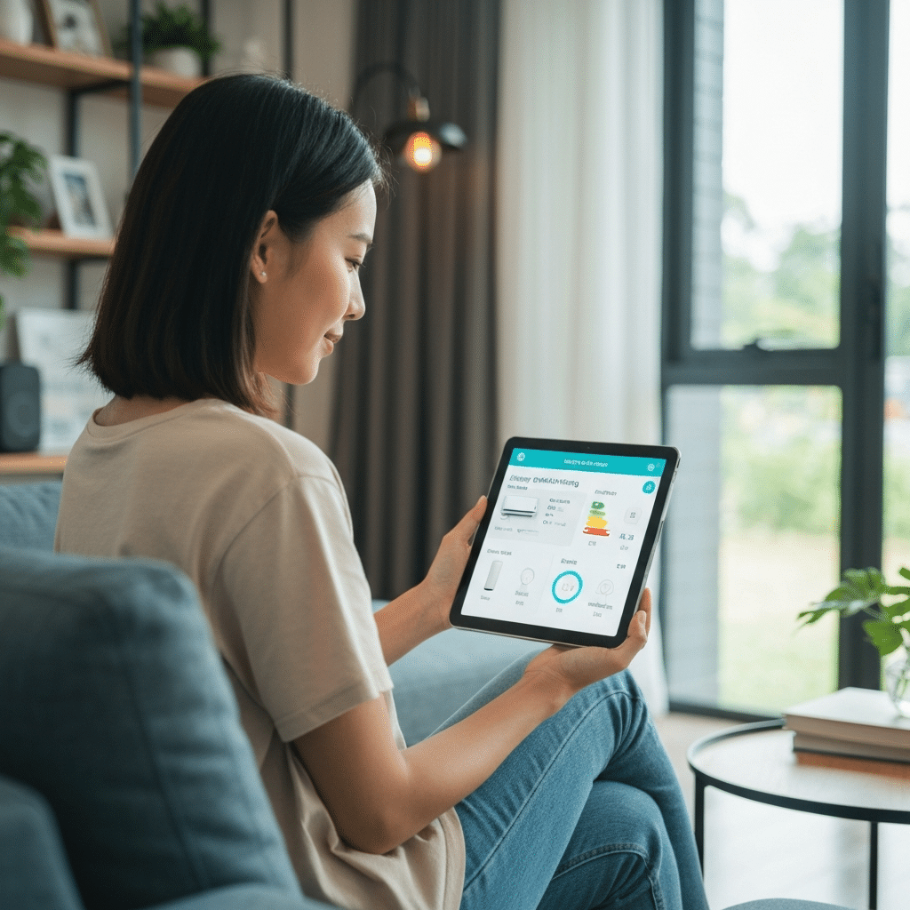 AI ช่วยชาติ! เทคนิคประหยัดไฟบ้านยุคใหม่ สู้บิลโหด - ai-save-energy-summer-bill