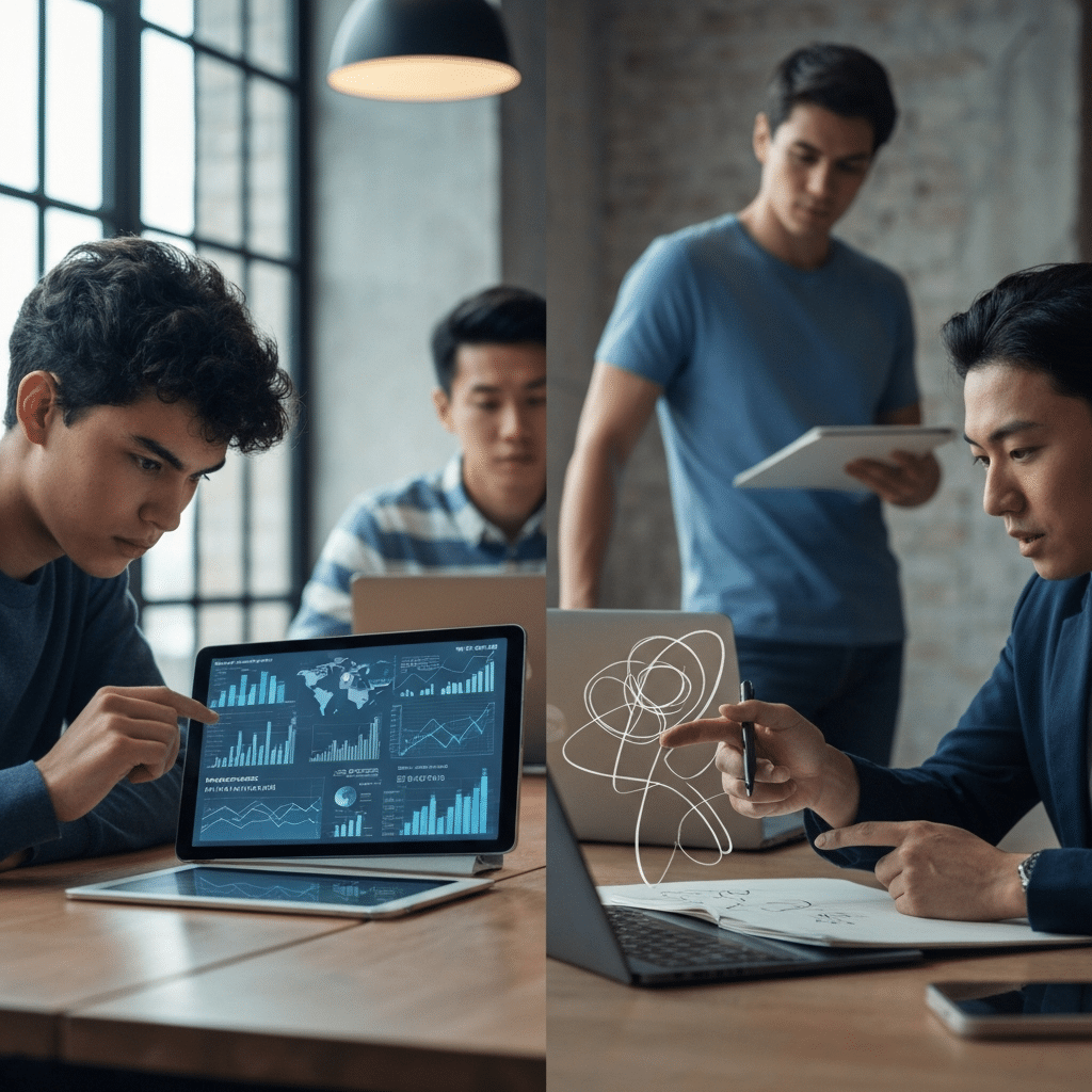 AI จัดพอร์ต vs ที่ปรึกษาการเงิน: Gen Z เลือกใคร? - ai-vs-human-financial-advisor