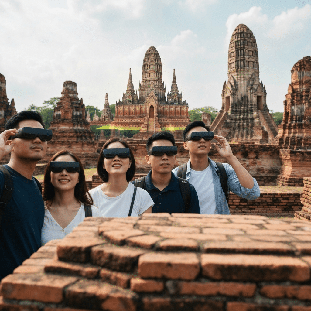 เที่ยวอยุธยาผ่าน AR Glass ประสบการณ์ใหม่ที่ไม่ควรพลาด - ar-tourism-ayutthaya-experience