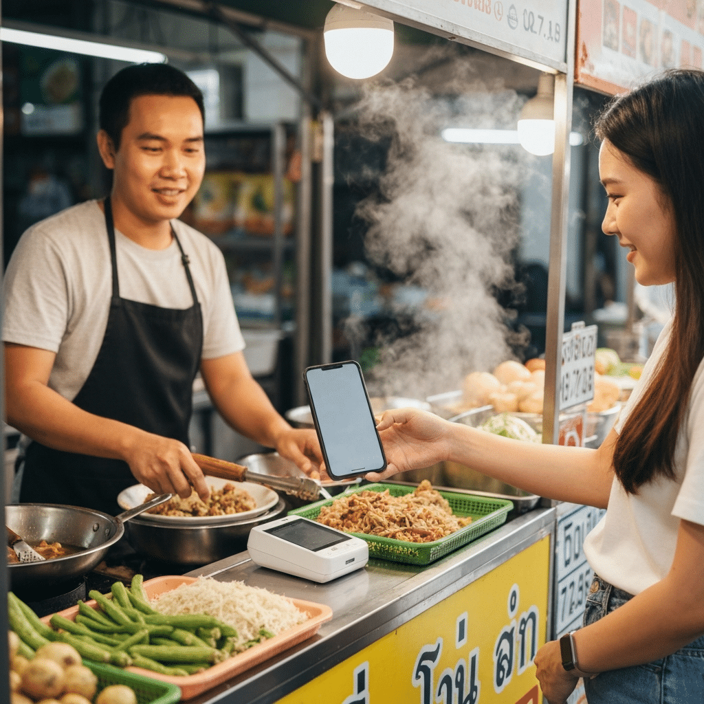 เงินบาทดิจิทัล 2026: สแกนจ่ายร้านข้างทางต้องรู้อะไร? - digital-baht-cbdc-street-food