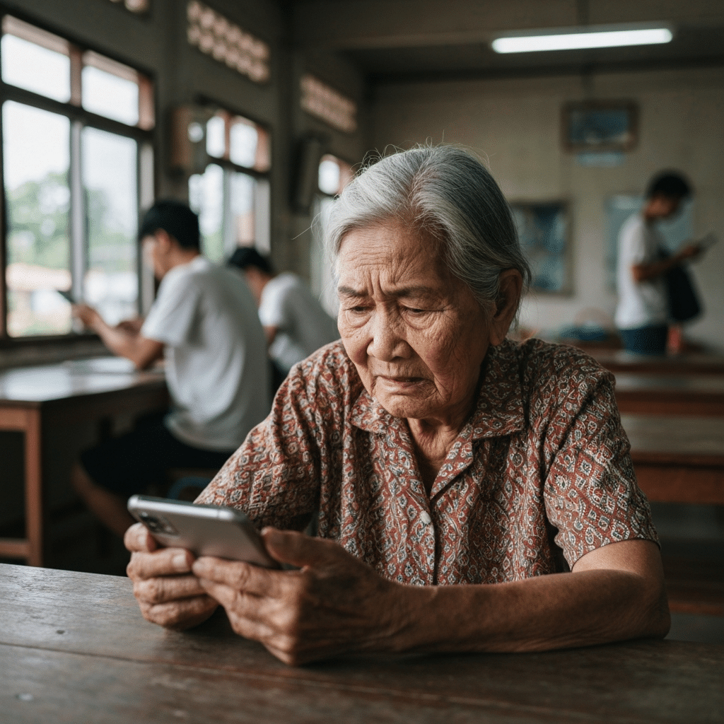 เงินดิจิทัลรอบใหม่: ผู้สูงวัยเสี่ยงถูกทิ้งไว้ข้างหลัง? - digital-wallet-elderly-divide