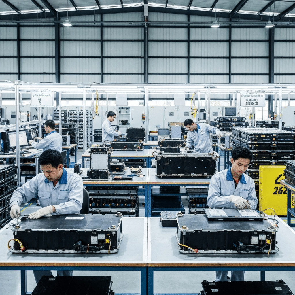 แบต EV เก่าทำเงิน! ลุ้นธุรกิจใหม่รับเทรนด์รถยนต์ไฟฟ้า - ev-battery-recycling-business-thailand