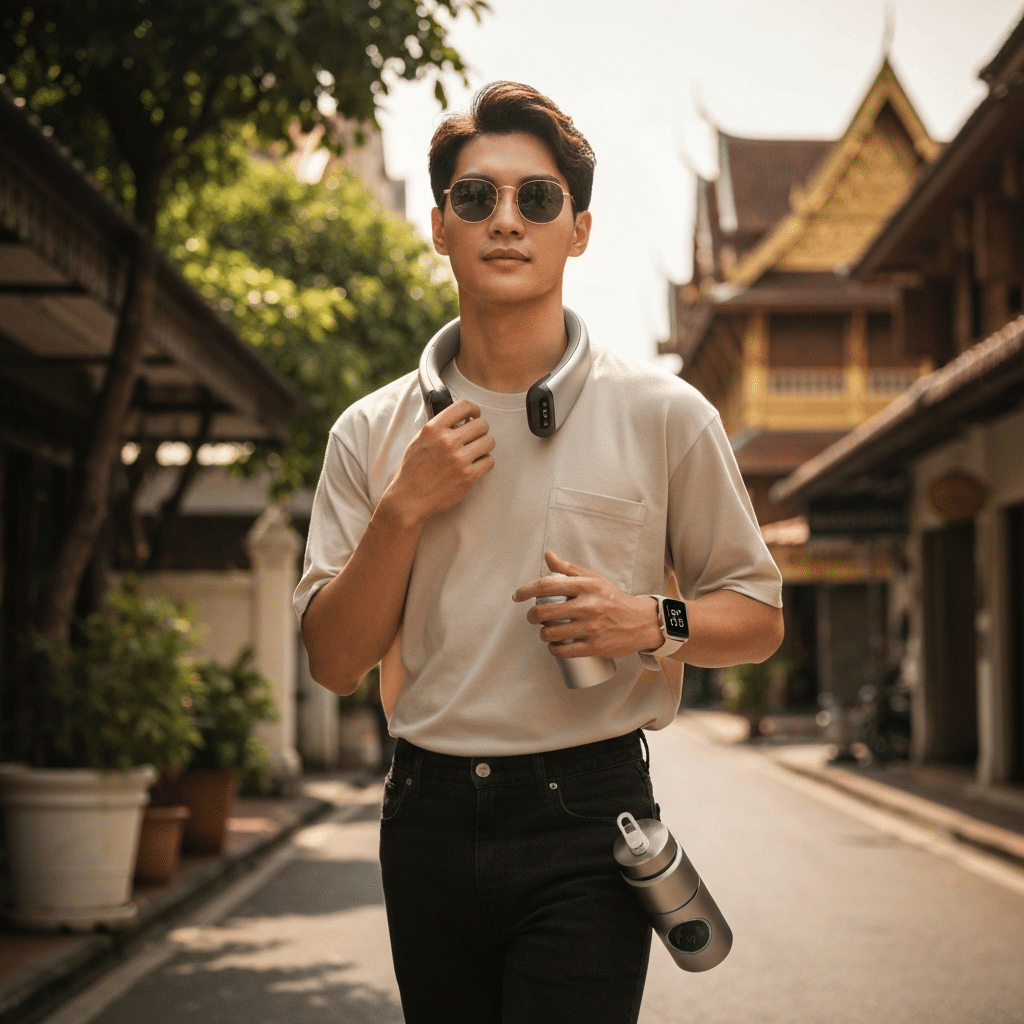 รับมือหน้าร้อน 45°C: แกดเจ็ตสุขภาพรับสงกรานต์ 2569 - health-gadgets-thai-heatwave-2026