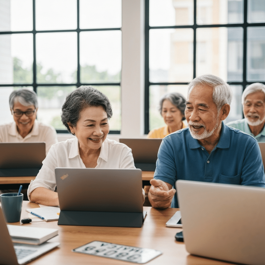 วัยเก๋าเรียนโค้ดดิ้ง สร้างอาชีพใหม่รับยุค AI - senior-coding-new-career-digital