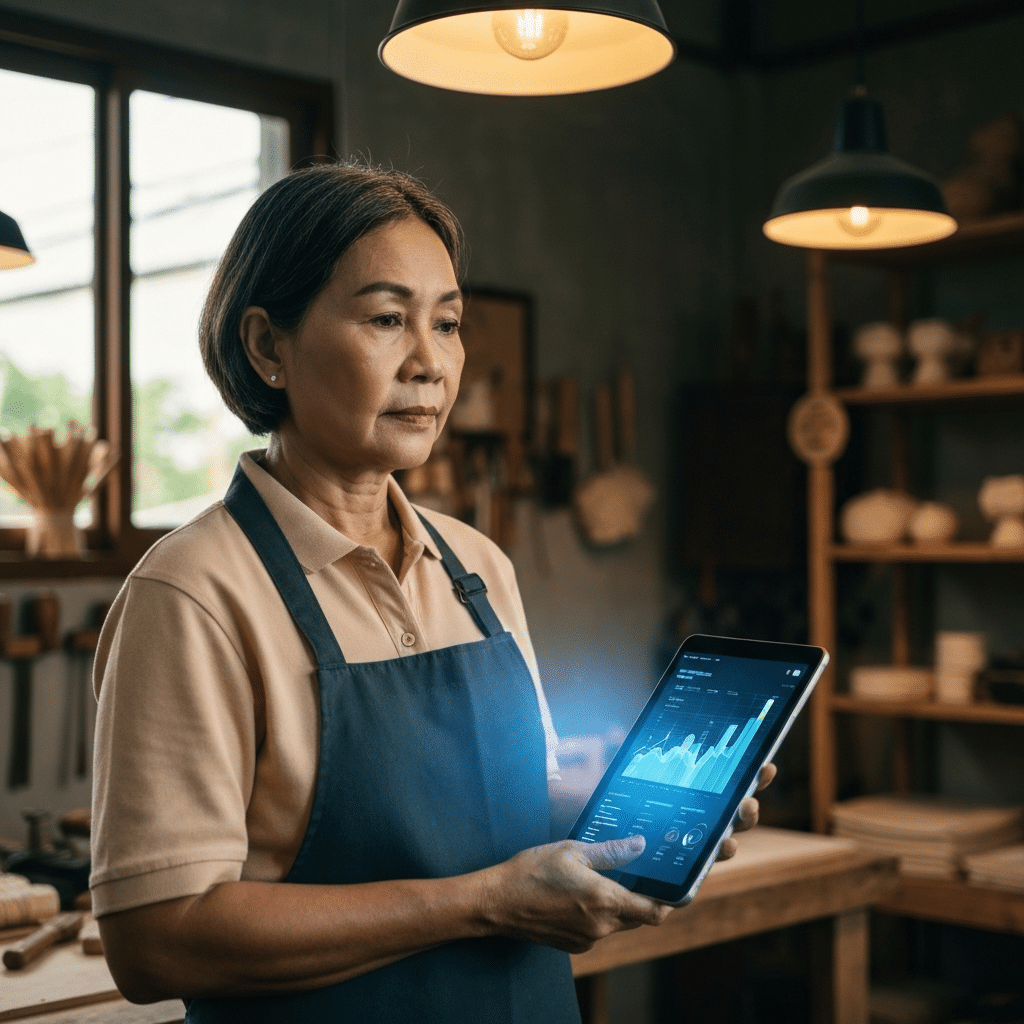 SME ไทยรอดหรือร่วง? เมื่อ AI เข้ามาแทนที่แรงงาน - thai-sme-vs-ai-automation