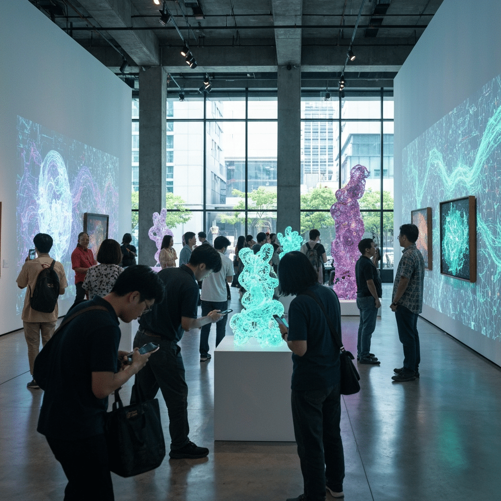 AI ครองเมืองศิลป์! ส่องงานอาร์ตบางกอกเบียนนาเล่ 2026 - ai-art-bangkok-biennale-2026
