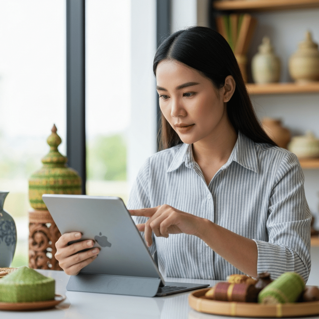 AI ปั้นแบรนด์ OTOP ไทย สู้ตลาดโลกยุคใหม่ - ai-builds-thai-otop-brands