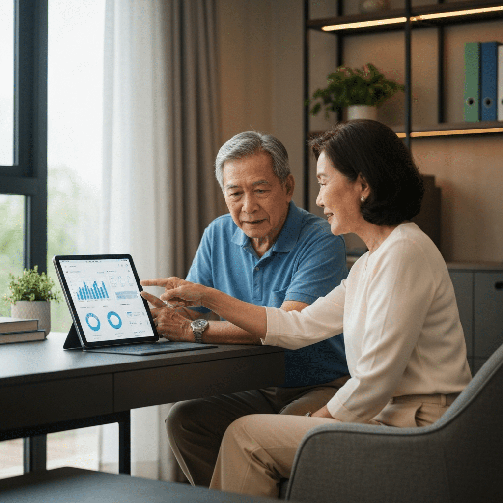AI จัดพอร์ตวัยเก๋า สู้เงินเฟ้อปี 2026 ทำอย่างไร? - ai-retirement-portfolio-inflation-2026