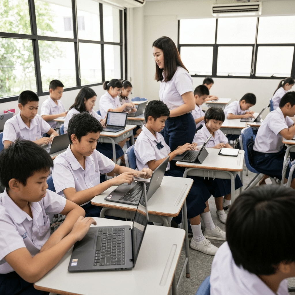 AI ติวเตอร์ในโรงเรียนรัฐ: ปรับตัวอย่างไรให้ลูกรุ่ง? - ai-tutor-public-schools-guide
