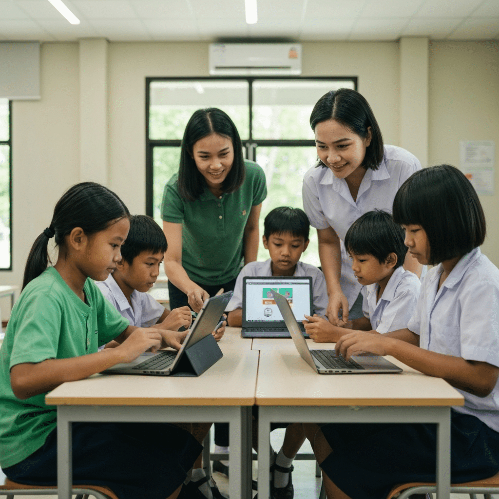 AI Tutor ส่วนตัว การศึกษาไทยจะเปลี่ยนไปตลอดกาล - ai-tutor-thai-education-revolution