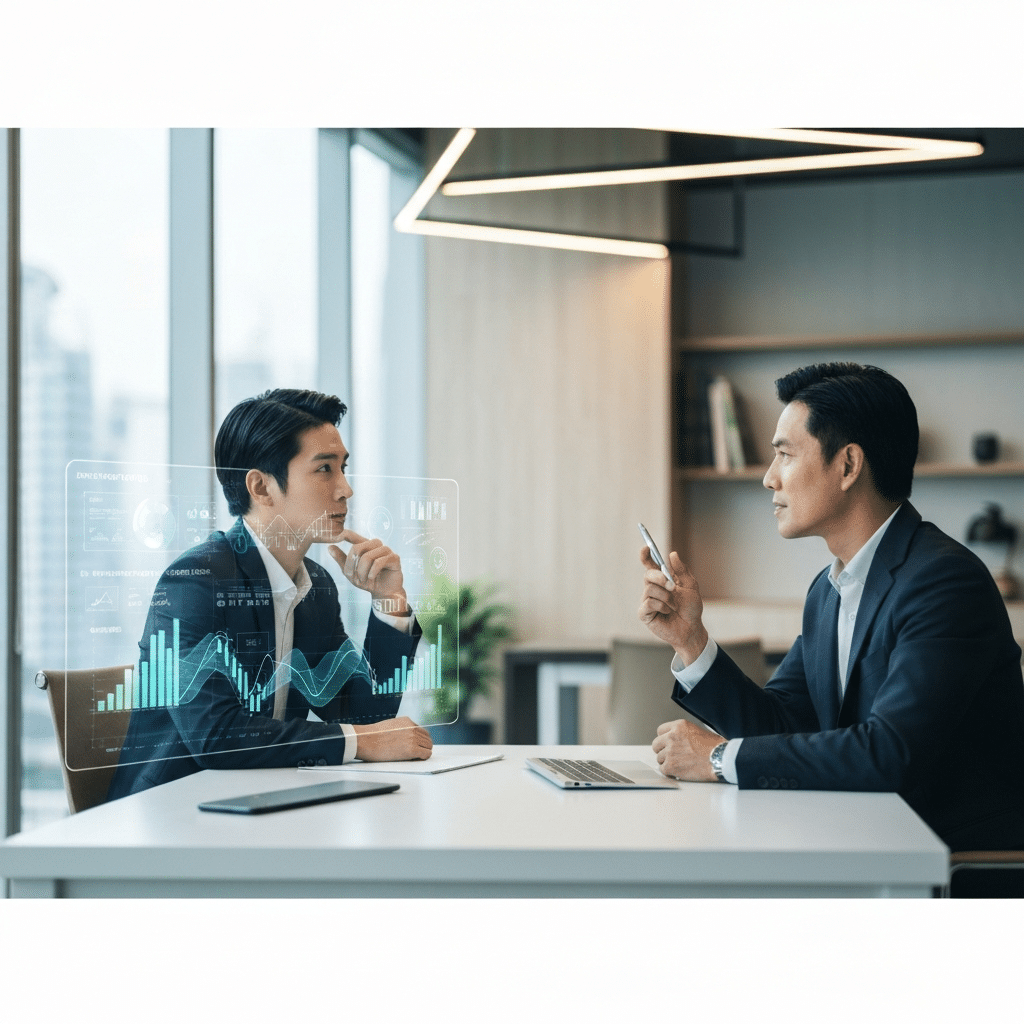 AI จัดพอร์ต vs ที่ปรึกษาการเงิน: เลือกใครดีในปี 2026 - ai-vs-human-financial-advisor