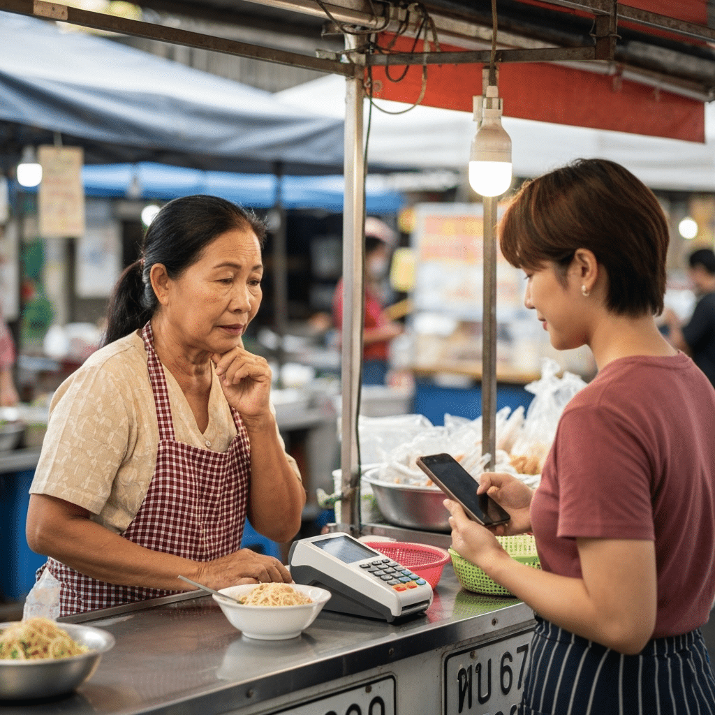 เงินบาทดิจิทัล 2.0 เขย่าร้านค้ารายย่อย รับมืออย่างไร? - digital-baht-sme-impact
