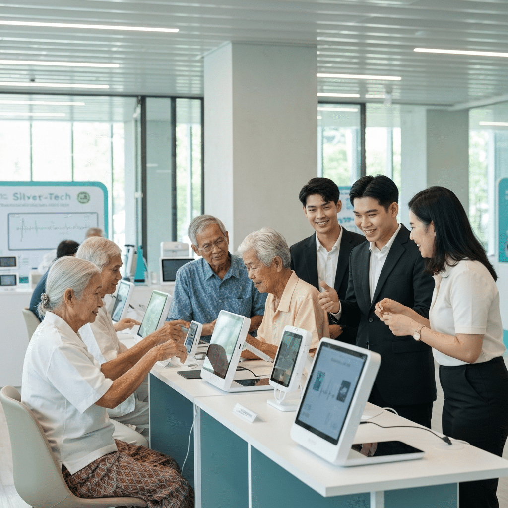 เปิดธุรกิจ Silver-Tech รับสังคมสูงวัย ทำเงินล้าน 2026 - silver-tech-business-thailand-2026