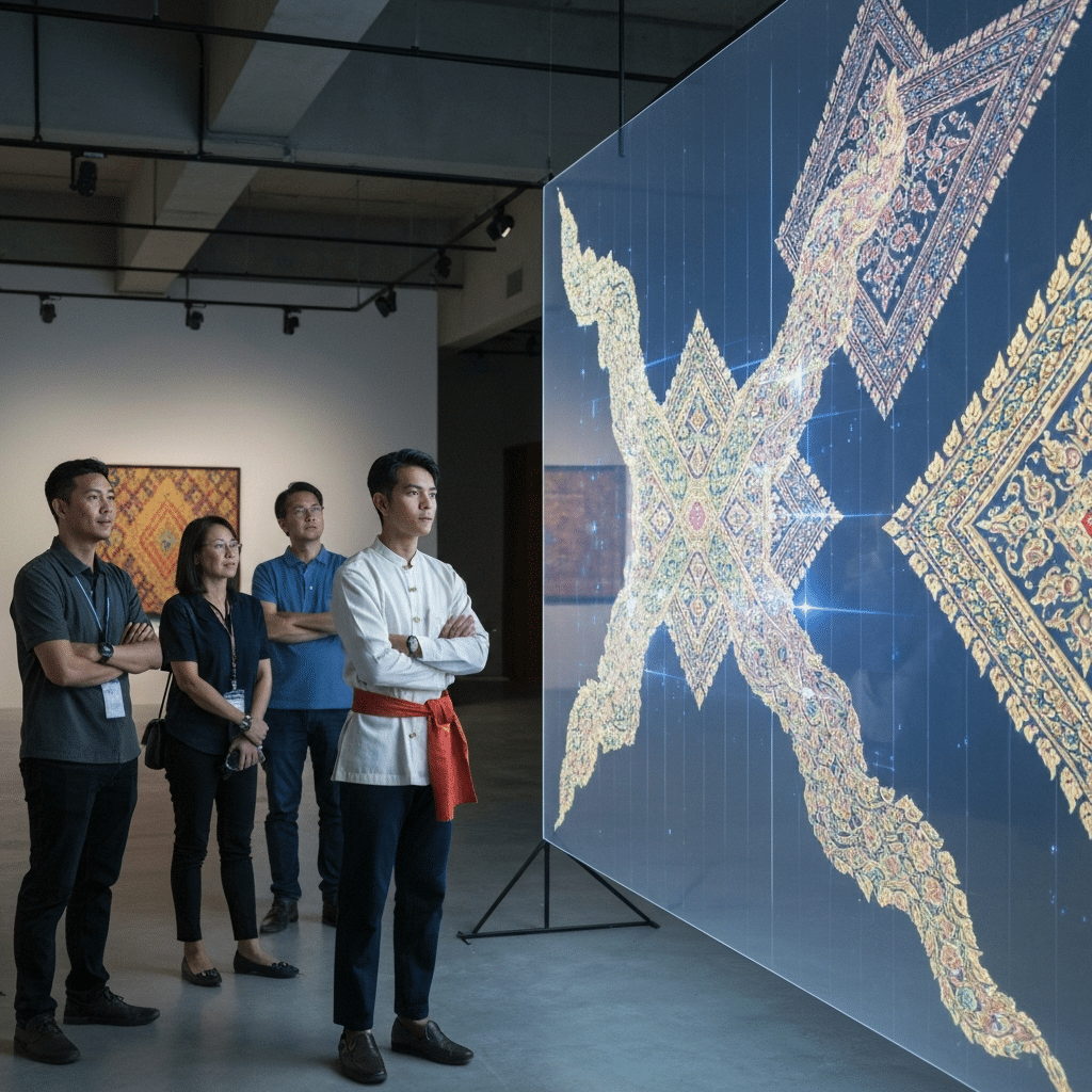 AI วาดลายไทย? ศิลปะประยุกต์ยุคใหม่ไร้ขีดจำกัด - ai-creates-thai-traditional-art