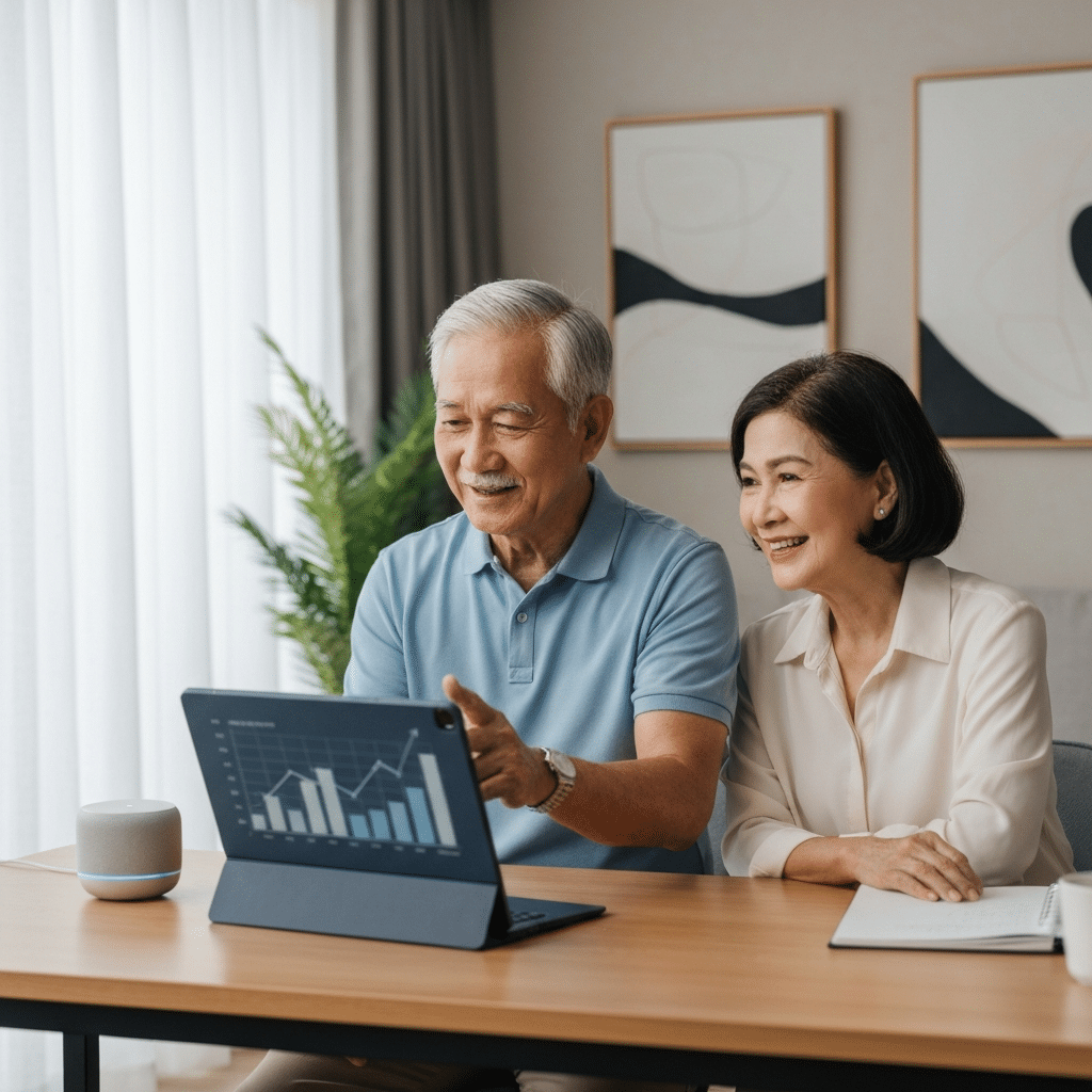 เกษียณด้วย AI? เทรนด์ใช้บอทวางแผนการเงินวัยเก๋า 2026 - ai-financial-planning-retirement-2026