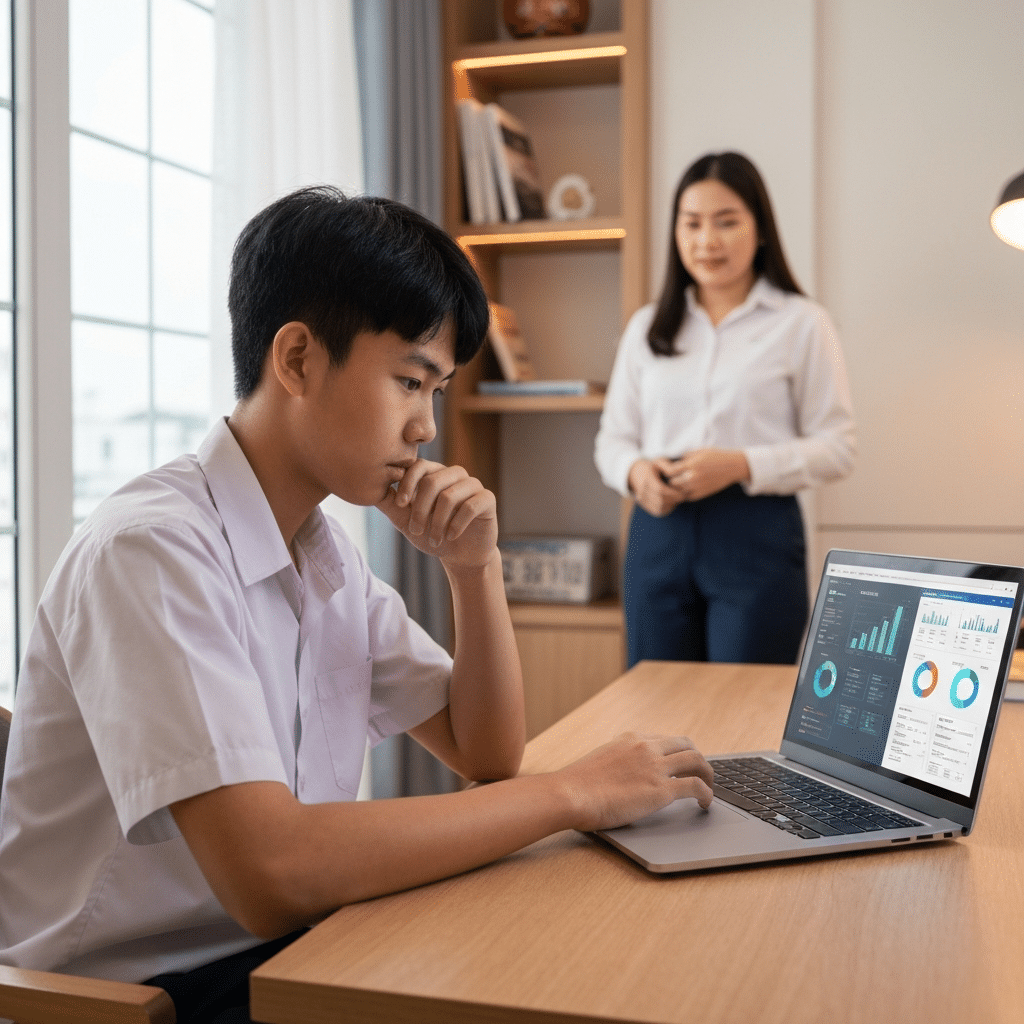 AI ติวเตอร์ สรุปบทเรียนแม่นกว่าคน จริงหรือ? - ai-tutor-thai-education-reform