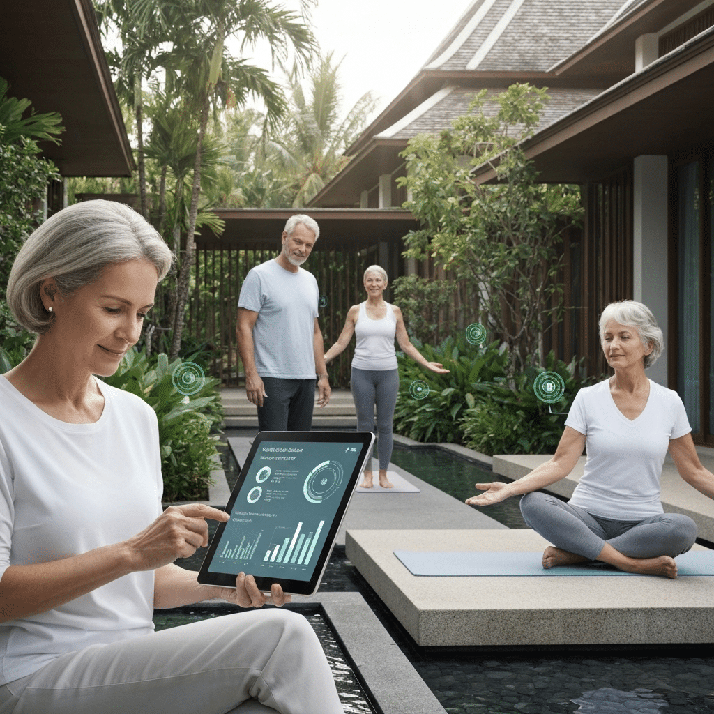 AI จัดทริปสุขภาพ: เทรนด์ใหม่ท่องเที่ยวไทยไฮเทค - ai-wellness-travel-thailand-2026