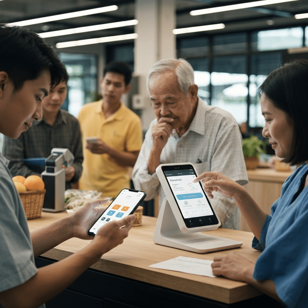 เงินบาทดิจิทัล (CBDC) ต่างจากแอปธนาคารอย่างไร? - digital-baht-cbdc-vs-mobile-banking
