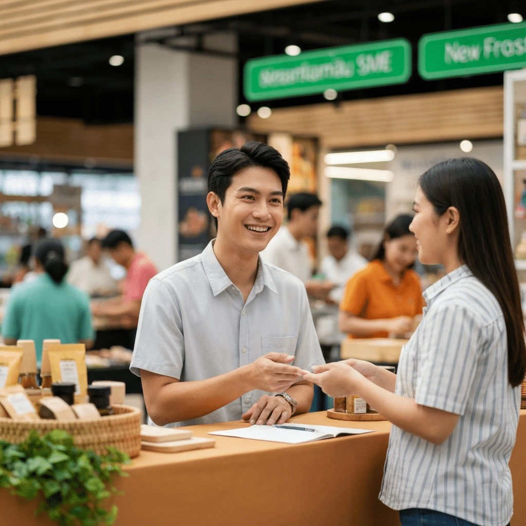 เงินบาทดิจิทัล 2.0 เขย่า SME ไทย ค้าขายอาเซียนง่ายขึ้น - digital-baht-sme-asean-trade