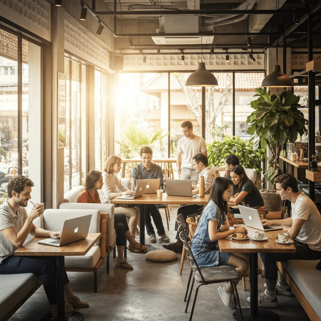เมืองน่าอยู่ยุค Nomad: พลิกเศรษฐกิจท้องถิ่นด้วยวีซ่าใหม่ - digital-nomad-hubs-thailand-economy